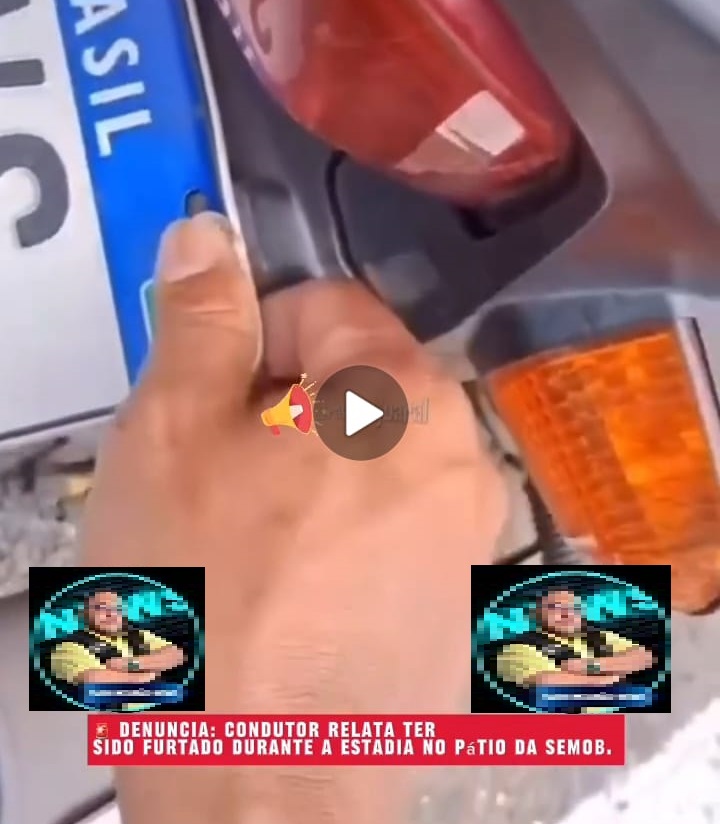 Condutor tem a moto guinchada pela semob somente por causa do parafuso na placa e termina tendo o módulo da moto roubado dentro do pátio da semob